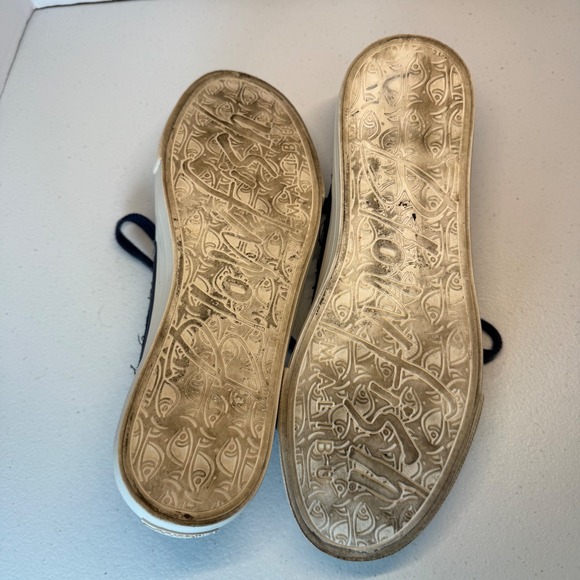 Blowfish Malibu Sadie - Sun Floral Embroidered Navy Sneakers Size 9 - Picture 8 of 11